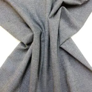 Suiting Fabric Poly Viscose With Slight Lurex Sparkle Silver