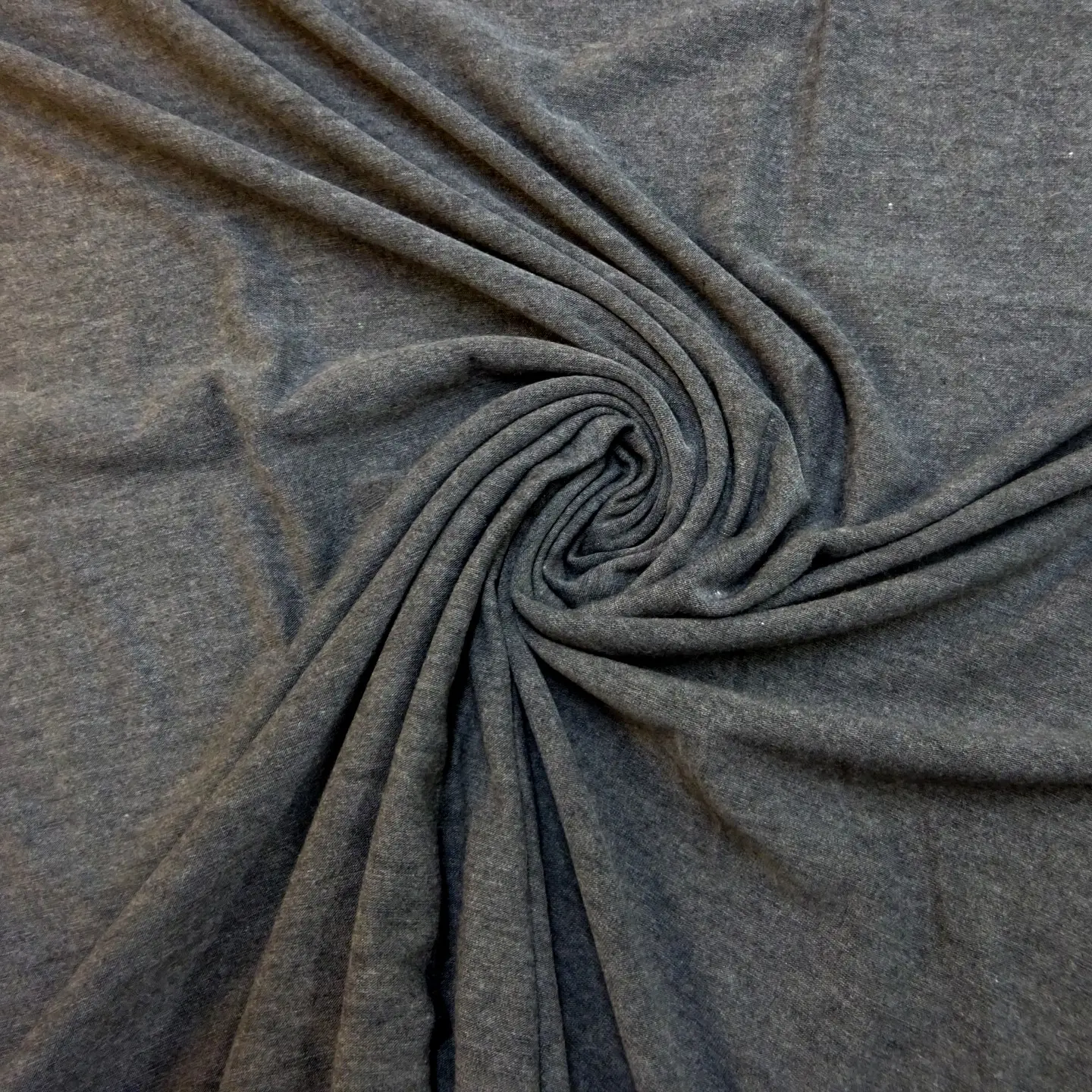 T-shirting Fabric Code Fir Plain Dark Grey