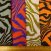 Bamboo Viscose Fabric Animal Print Zebra