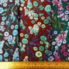 Bamboo Viscose Fabric Floral Marigolds