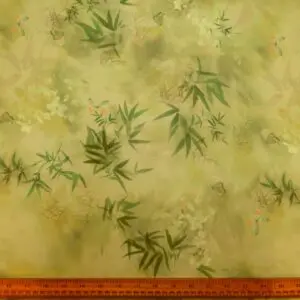 Chiffon Fabric Whisper Ferns Sage