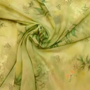 Chiffon Fabric Whisper Ferns Sage