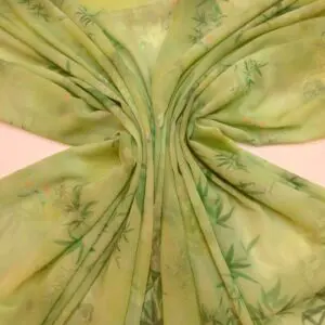 Chiffon Fabric Whisper Ferns Sage