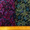 Corduroy Fabric Skinny Rib Paisley Perth