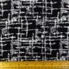 Corduroy Fabric Skinny Rib Chopsticks Black White