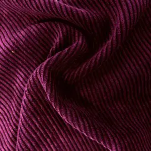 Corduroy Fabric Buttersoft 8 Wale Cord Aubergine