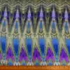 Crepe De Chine Fabric Silky Viper Sniper Sage Royal