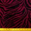 Crepe Fabric Silky Soft Marocain Pine Tips Wine Black