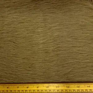 Faux Fur Fabric Thick And Fluffy Lions Mane Taupe