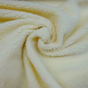 Fleece Fabric Baby Lambs Fleece Vanilla