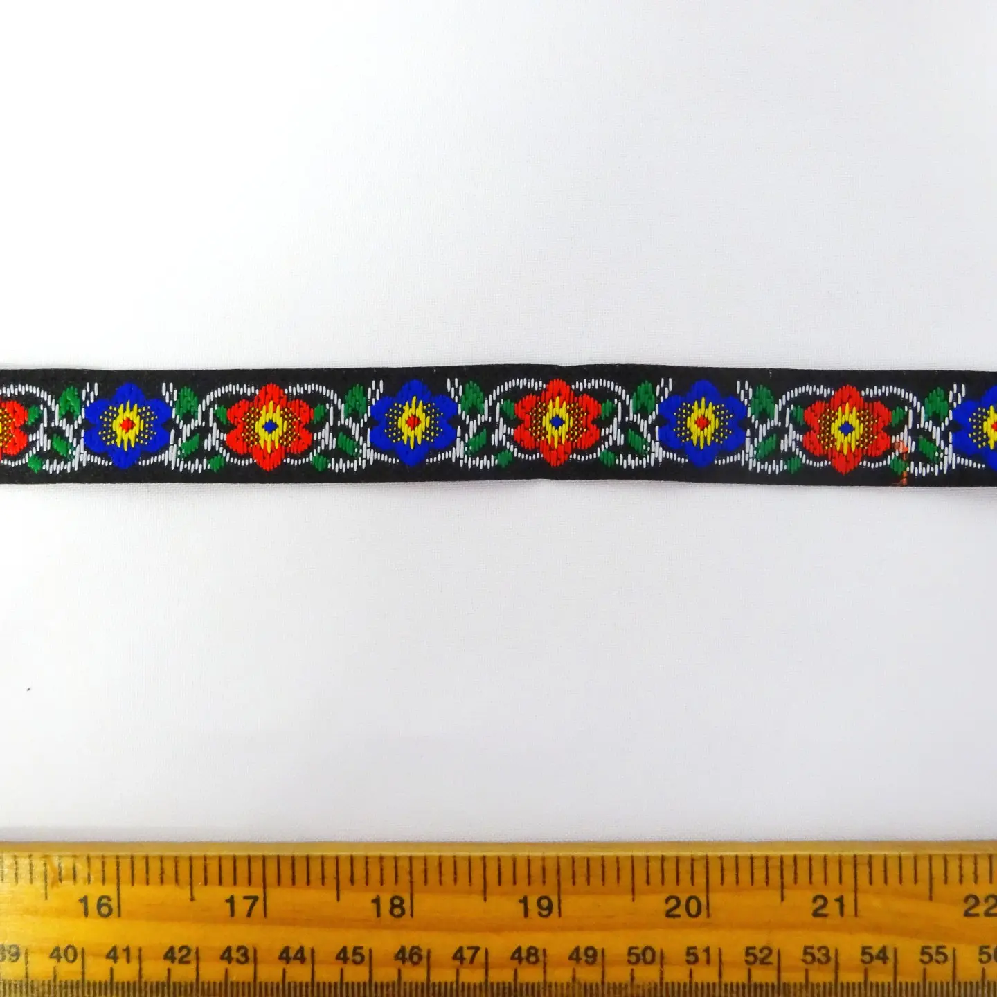Braid Trimming Tape 2cm Petunia Party Multi