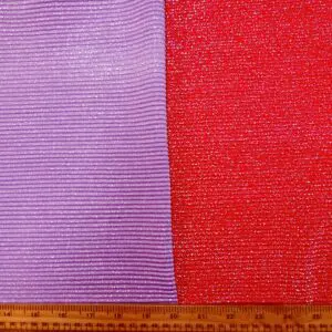 Foil Jersey Fabric Plissé Stardust