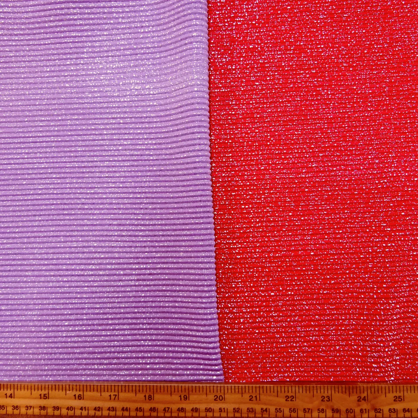 Foil Jersey Fabric Plissé Stardust