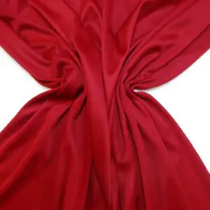Jersey Fabric Polyester Silky Plain Ruby Ruby