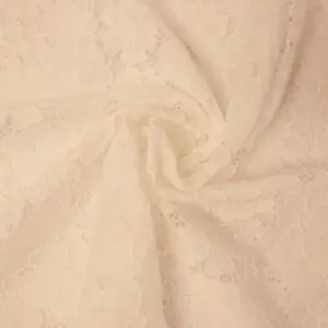 Lace Fabric Bridal Torrance Daisy Ivory