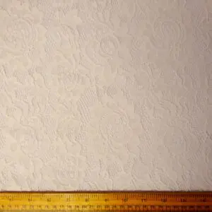 Lace Fabric Stretch Lace Rose Rosie Ivory