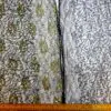 Lace Fabric Sequin And Foil Texan Sun Rose Black