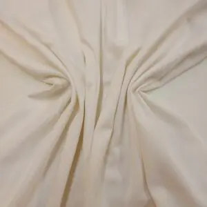 Linen Mix Fabric Classic Linen Blended With Bamboo Viscose Ivory