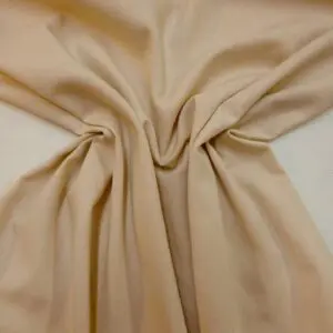 Linen Mix Fabric Classic Linen Blended With Bamboo Viscose Natural Nude