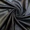 Linen Fabric Suiting With Foil Evening At The Ritz Black Silver