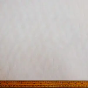 Cotton Fabric Big Seersucker White