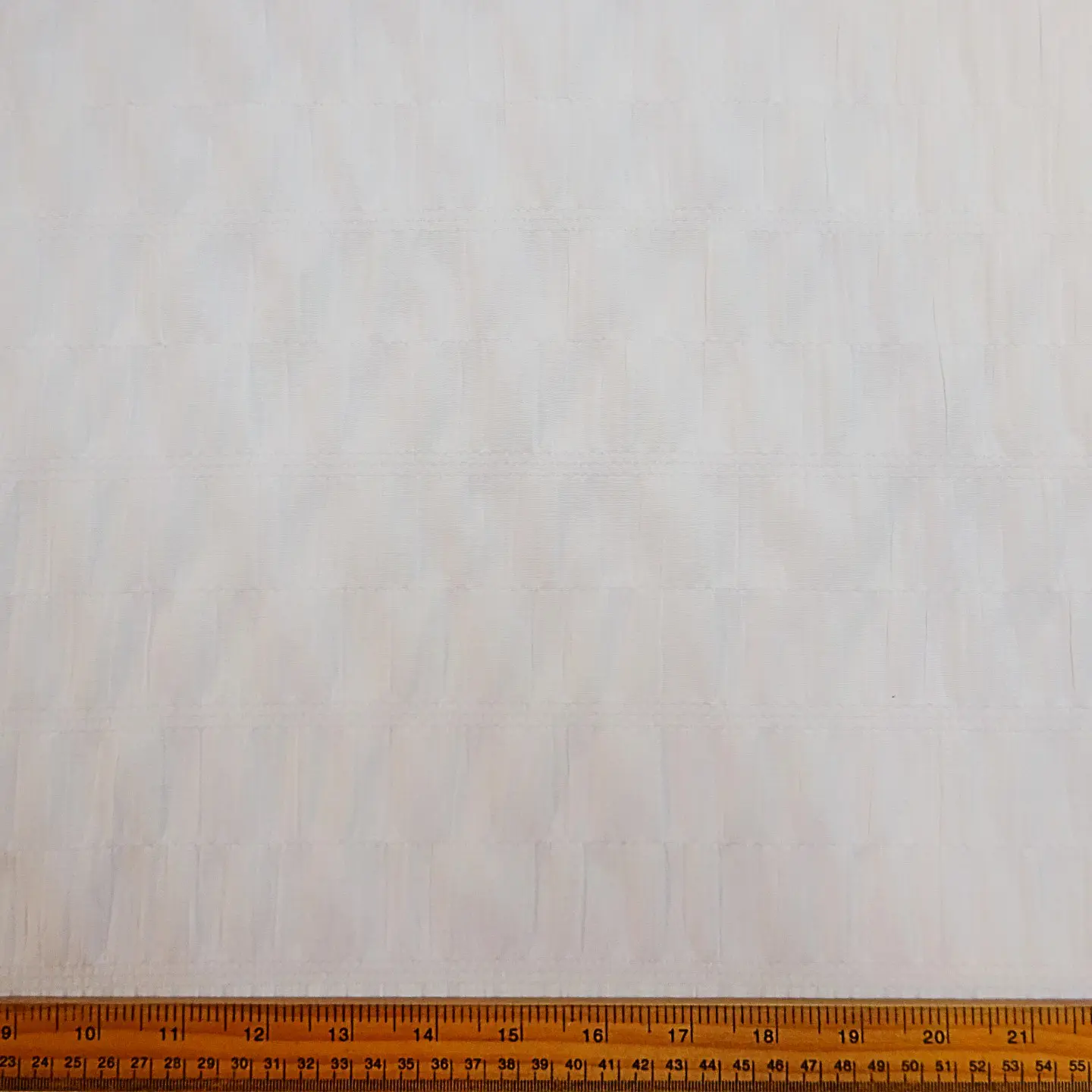 Cotton Fabric Big Seersucker White