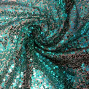 Sequin Blitz Fabric Jade