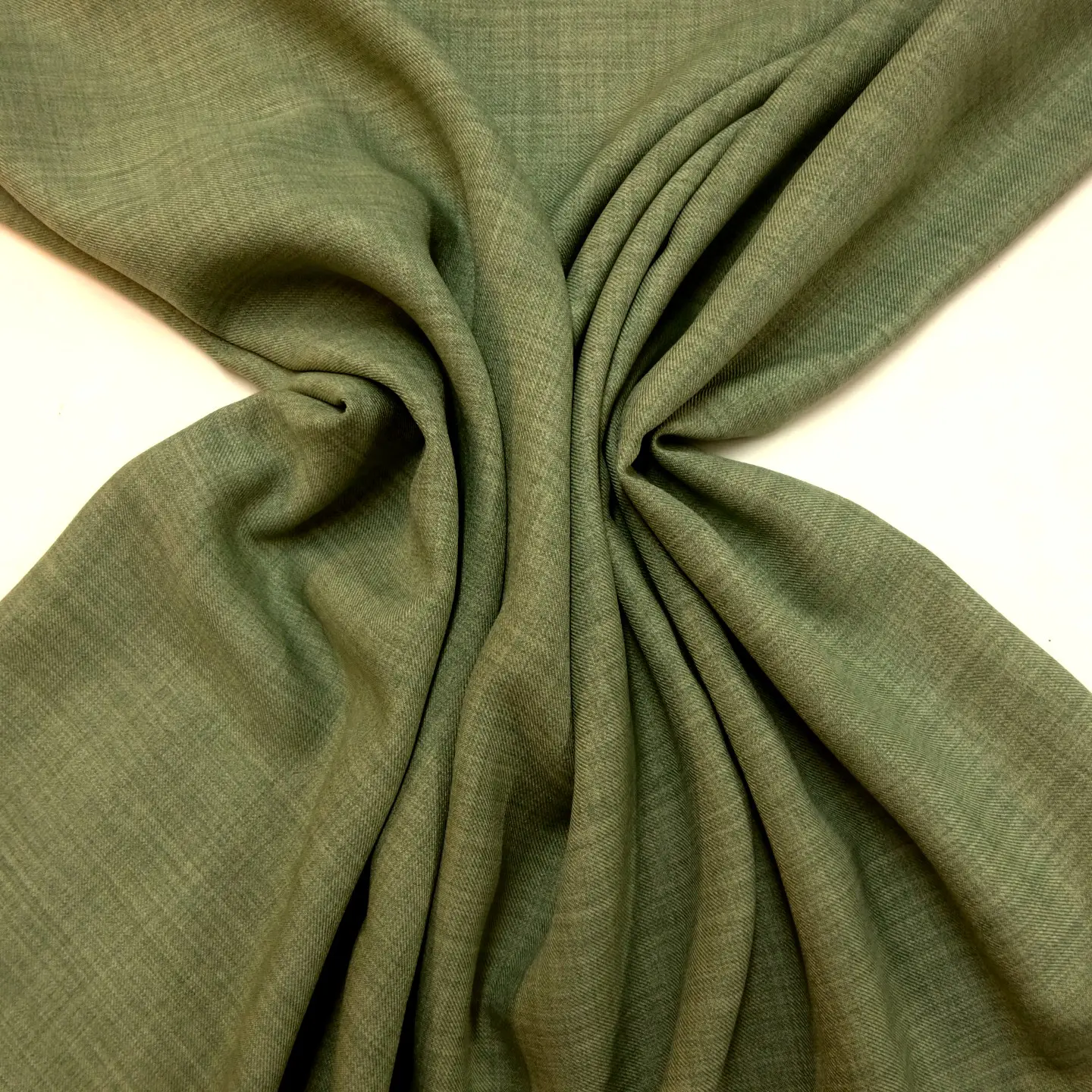 Suiting Fabric Soft Finish Melange Sage