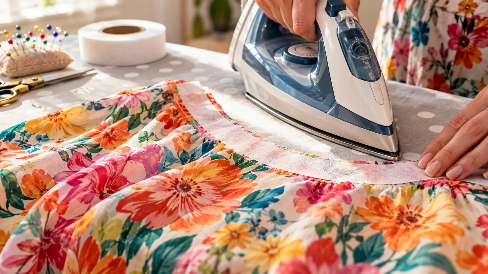 Applying interfacing