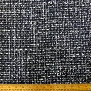 Suiting Fabric Bouclé Faux Chanel Sloan Ranger Cream Black