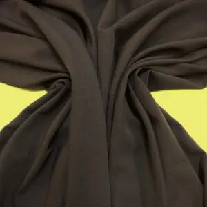 Crepe Fabric Soft Moss Crepe Brown