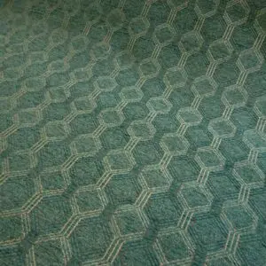 Curtain Fabric Upholstery Fine Chenille Block Busters Teal