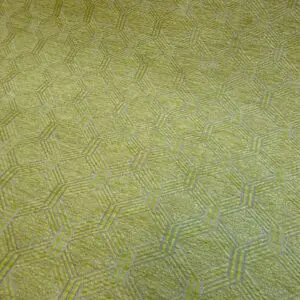 Curtain Fabric Upholstery Fine Chenille Block Busters Apple Green