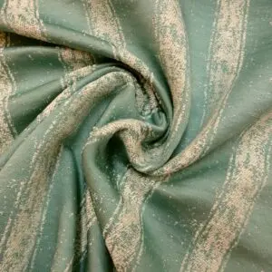 Curtain Fabric Victorian Stripes Duck Egg