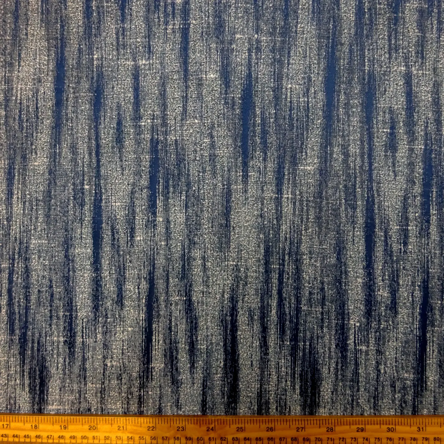 Curtain Fabric Winters Night Blue