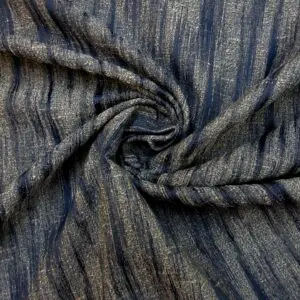 Curtain Fabric Winters Night Blue