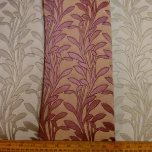Curtain Fabric Beaumont Rum Bar Bar Satin Leaf