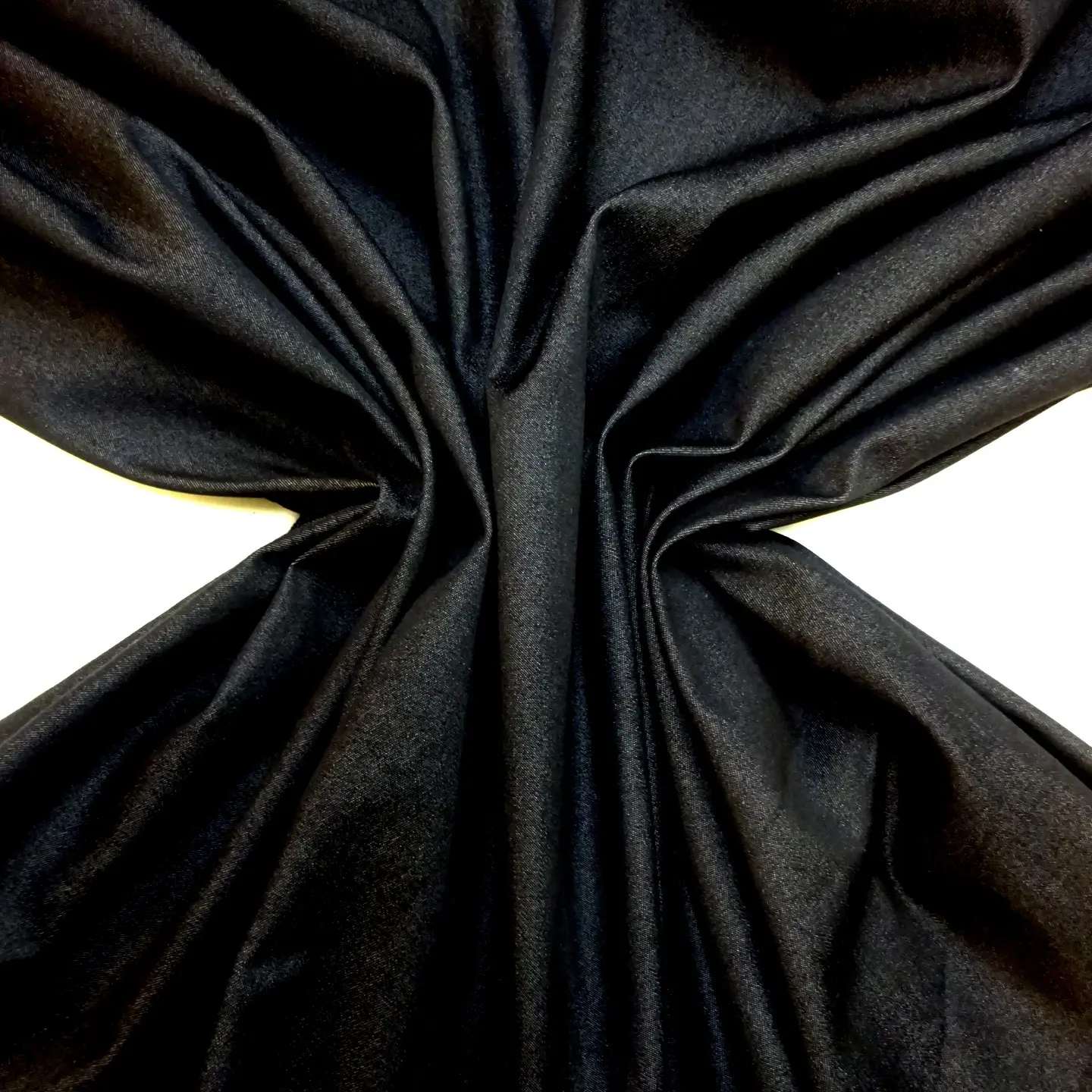 Denim Fabric 250gsm Stretch Black