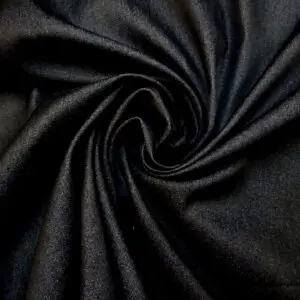 Denim Fabric 250gsm Stretch Black