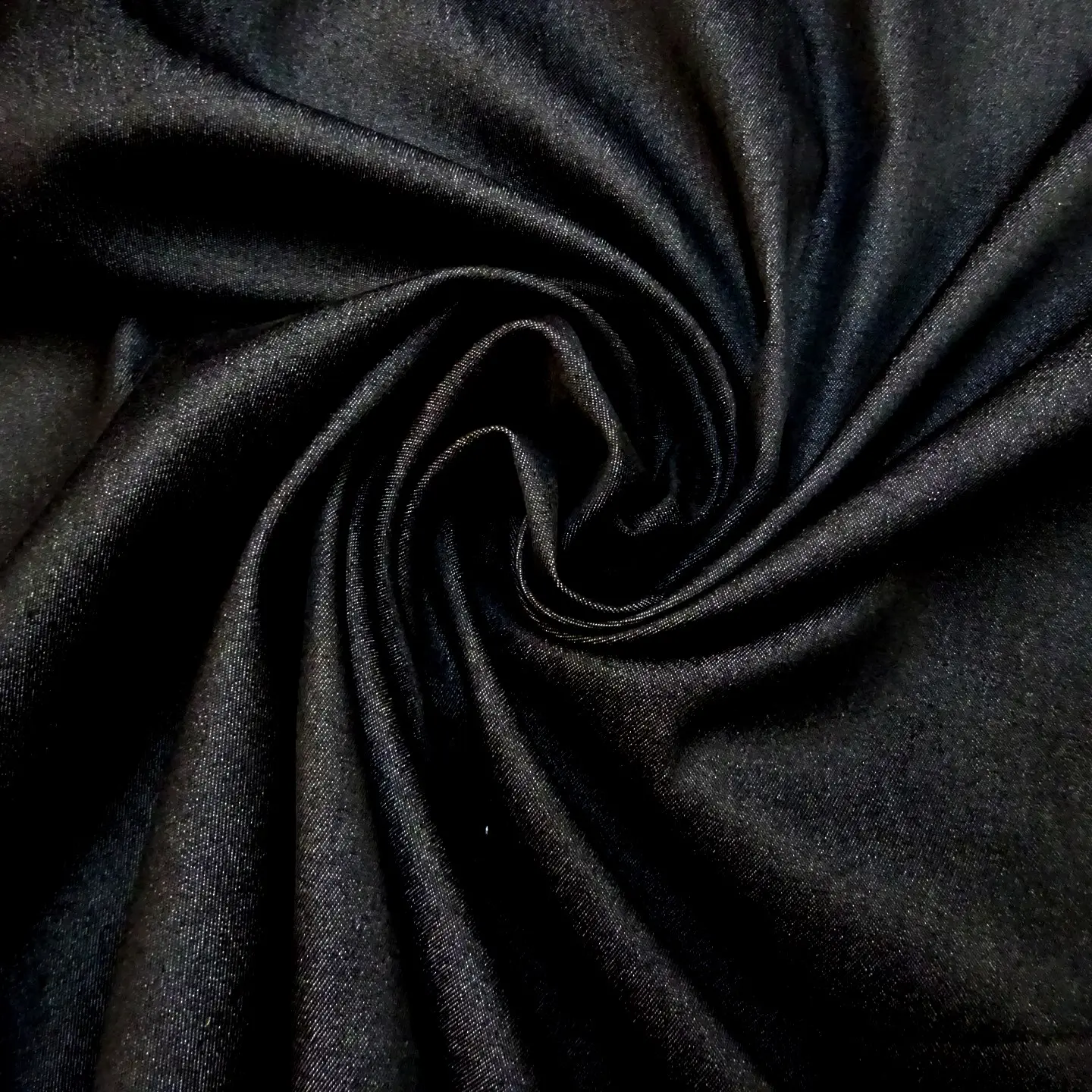Denim Fabric 250gsm Stretch Black