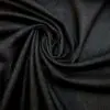 Denim Fabric Flocked Twill Weave Black