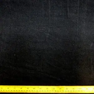 Denim Fabric Flocked Twill Weave Black
