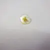 Buttons 18mm Shanked Clear With Gold Cross Code Jam
