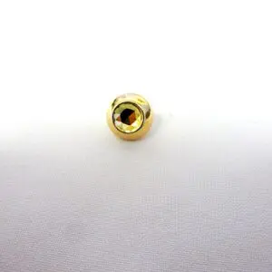 Buttons Shanked Gold Harlequin Code Jam Extra Small 14mm