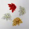 Sequin Motif Leaves