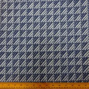 Jacketing Fabric Mont Blanc Navy Silver