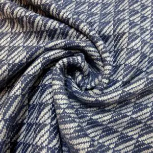 Jacketing Fabric Mont Blanc Navy Silver