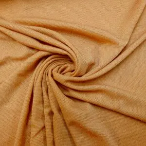Jersey Fabric Glitter Honeycomb Gold