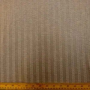 Jersey Fabric Cable Knit Toffee Crisp