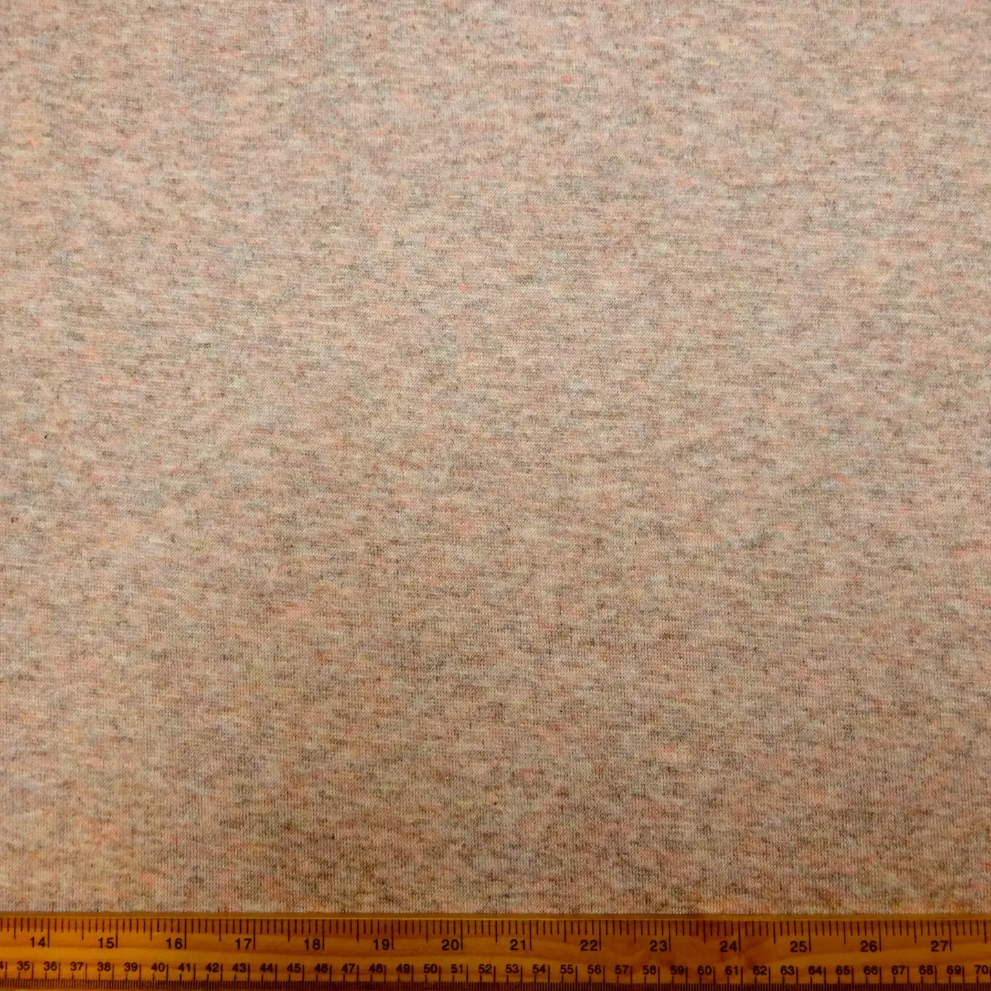 Jersey Knit Fabric Mottled Milkshake Pink